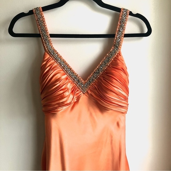 Y2K Prom Dress in orange - Picture 5 of 16